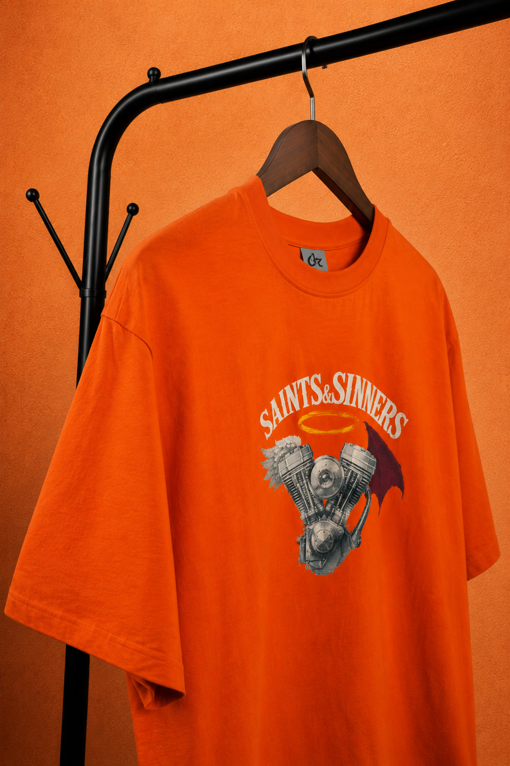 Saints & Sinners Oversized T-Shirt for Men | Premium Streetwear Fashion