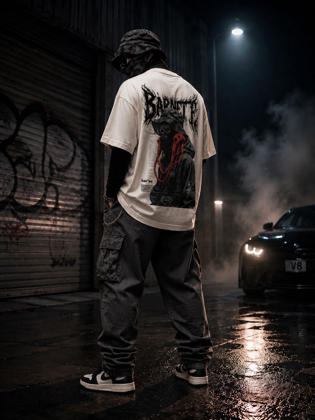 Barrett Oversized Graphic T-Shirt for Men | Premium Streetwear Fashion