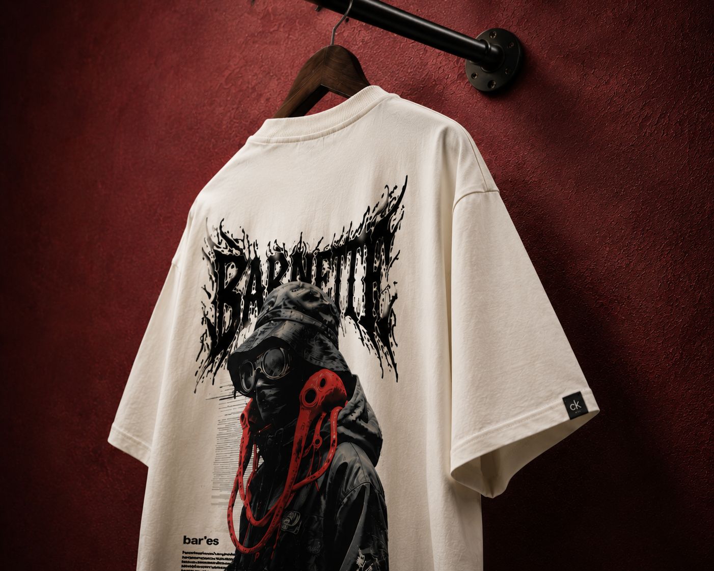 Barrett Oversized Graphic T-Shirt for Men | Premium Streetwear Fashion